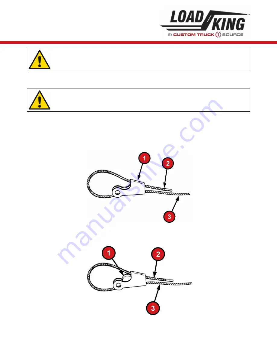 LOAD KING 80-160 Operator'S Manual Download Page 87