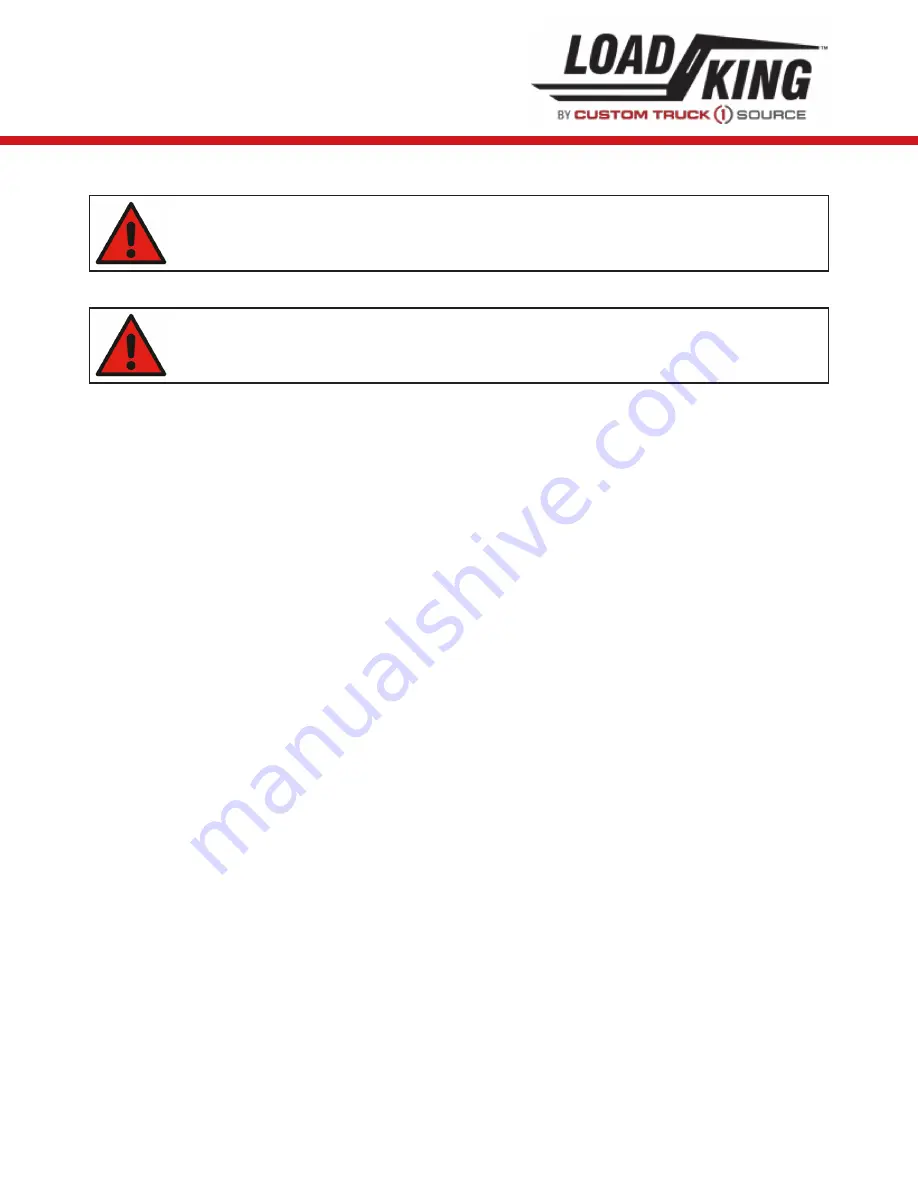 LOAD KING 80-160 Operator'S Manual Download Page 363