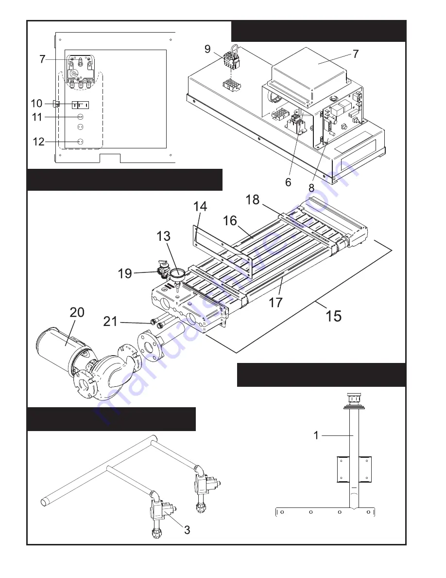 Lochinvar Copper-Fin CB--CW 495 -745 Replacement Parts List Download Page 2