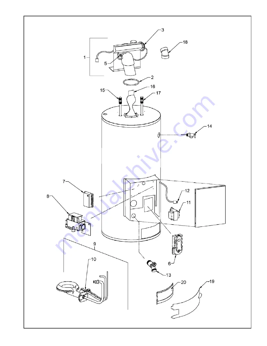 Lochinvar DVL 041 Replacement Parts List Download Page 2