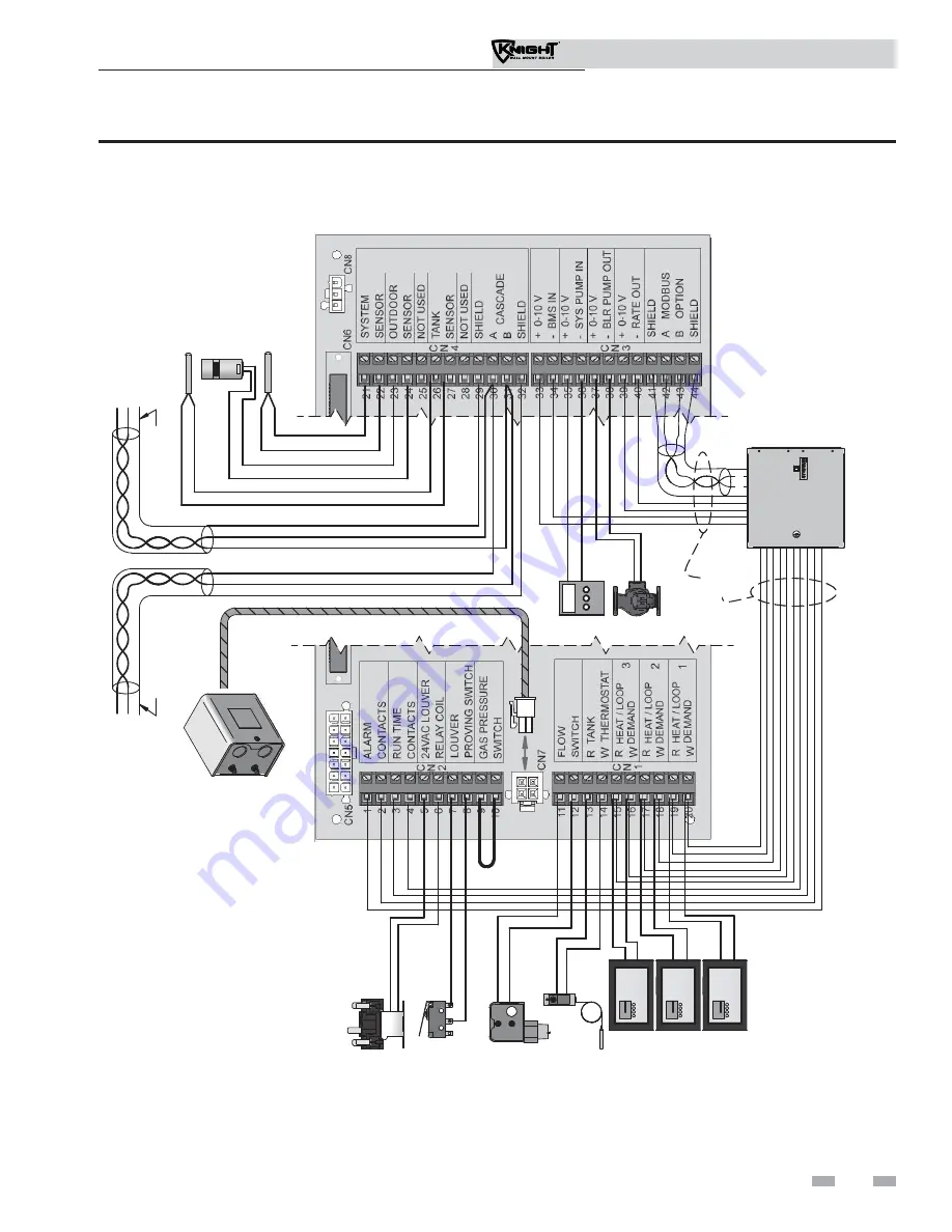 Lochinvar KNIGHT WH 55-399 Installation & Operation Manual Download Page 55