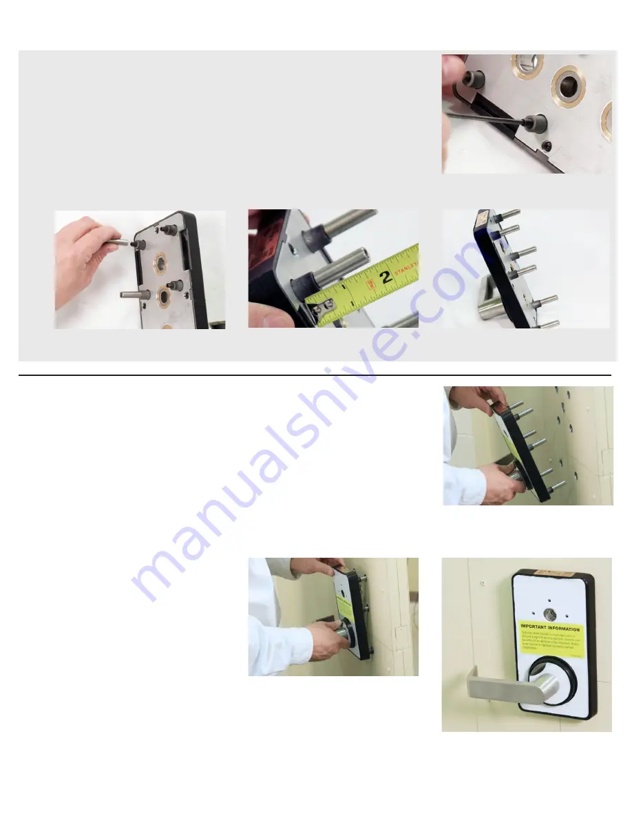 LockMasters LockOne LKM7000 Installation Instructions Manual Download Page 14