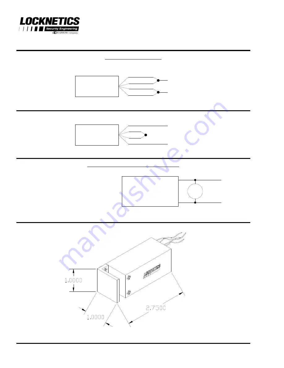 Locknetics 442S SERIES Installation Instructions Download Page 2