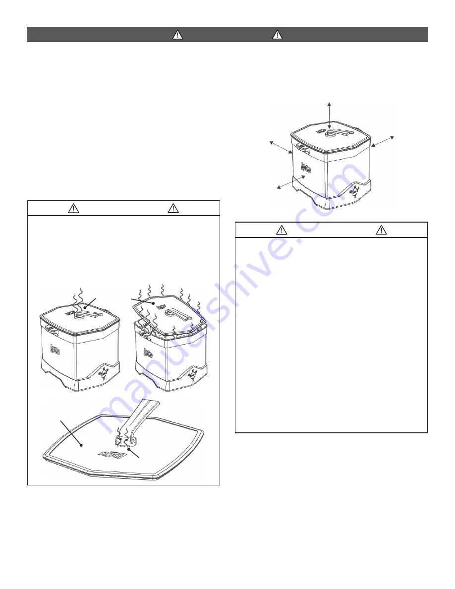 LOCO COOKERS LCCFTC Owner'S Manual Download Page 3