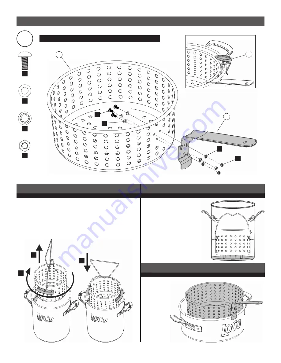 LOCO COOKERS LCFF Owner'S Manual & Assembly Instructions Download Page 11