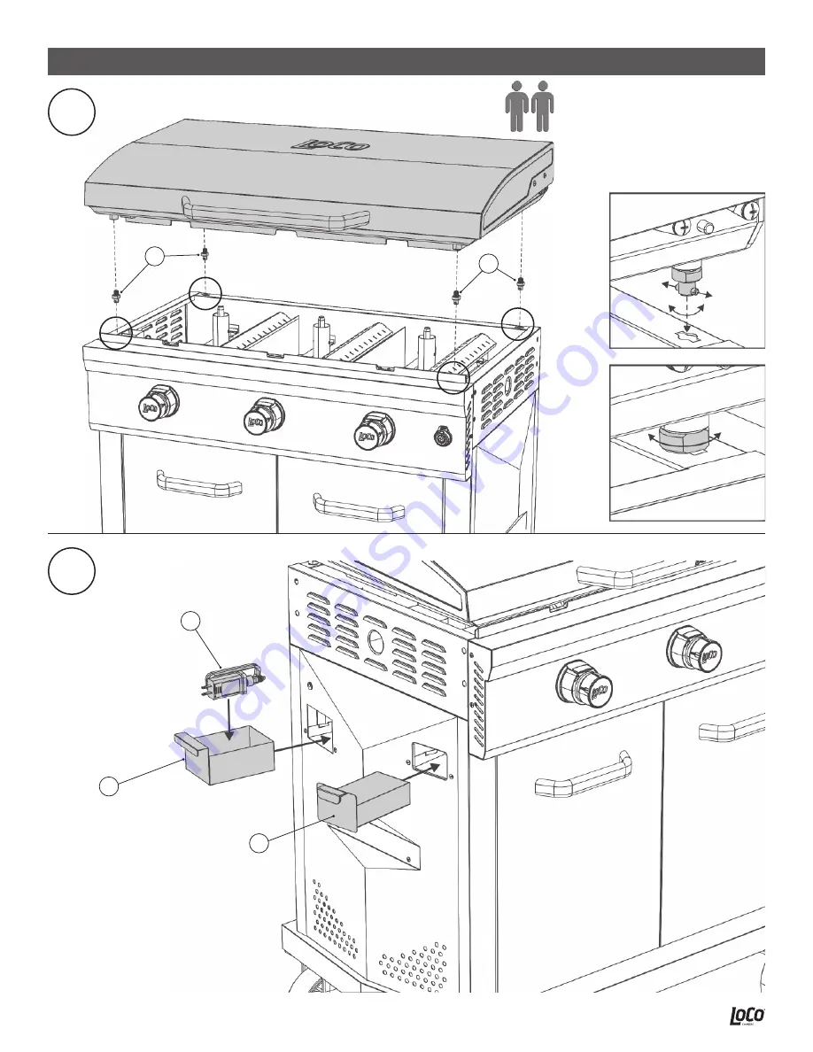 LOCO COOKERS SmartTemp LCG3ST3C36 Owner'S Manual Download Page 16