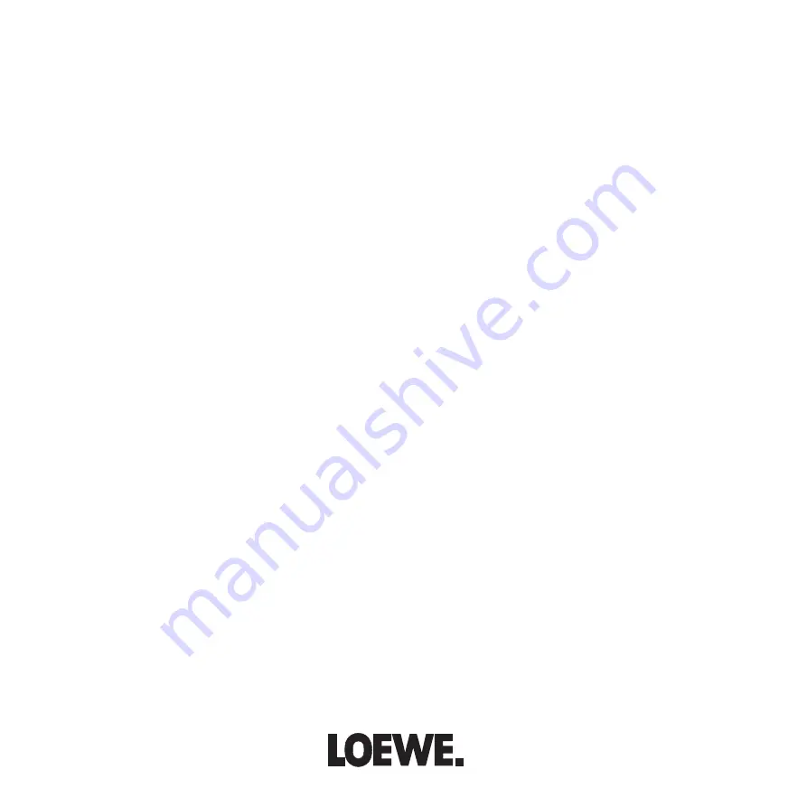 Loewe 57409.70 Скачать руководство пользователя страница 1