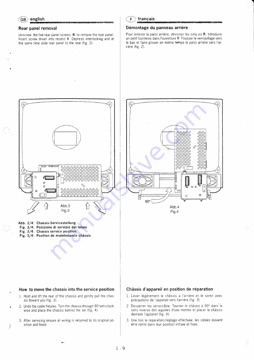 Loewe Arcada 5572 ZP Service Manual Download Page 9