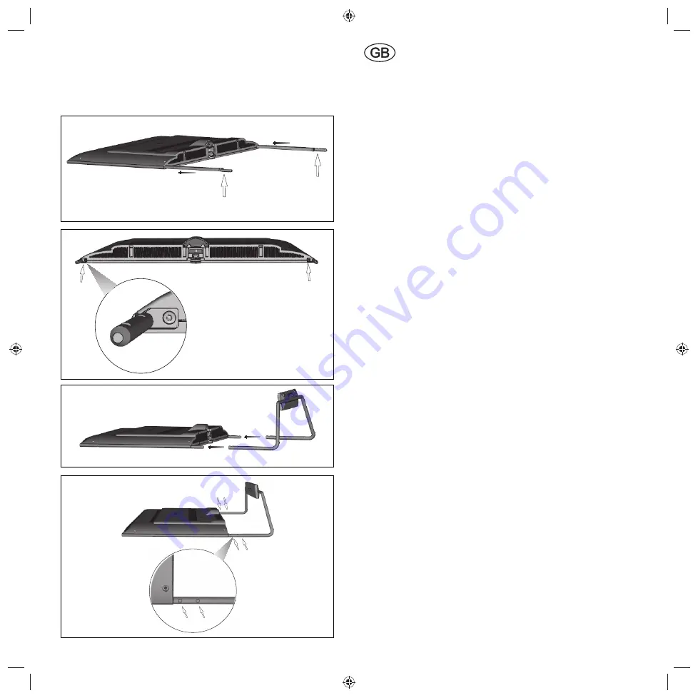 Loewe Equipment Board Floor Stand C Installation Instructions Manual Download Page 12