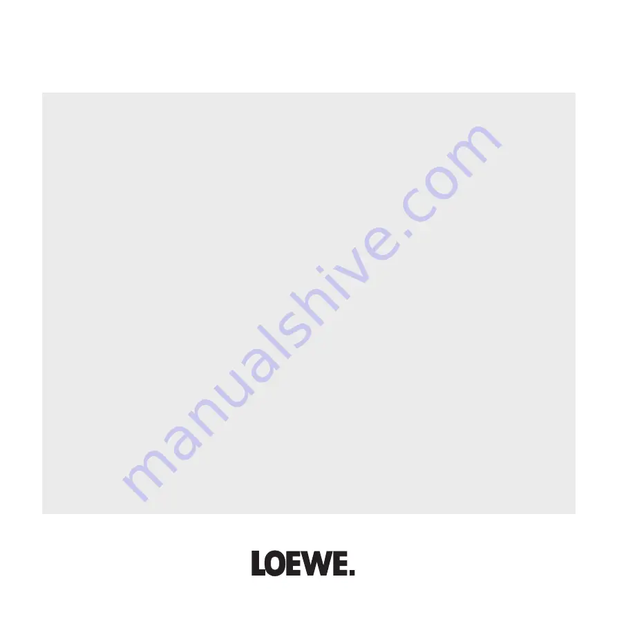 Loewe Floor Stand I 40 Installation Instructions Manual Download Page 28