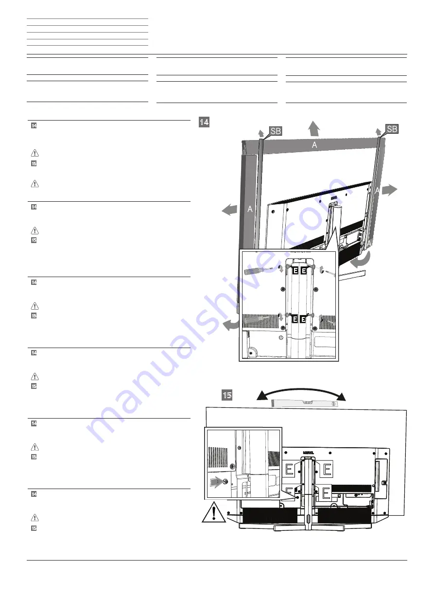 Loewe Loewe TS 7 Installation Instructions Manual Download Page 11