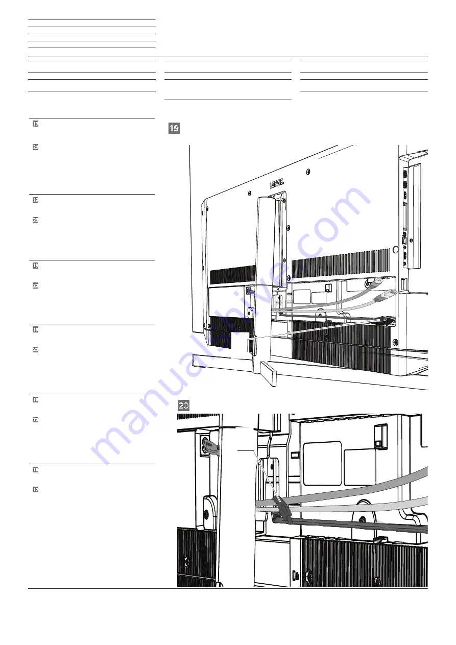 Loewe Loewe TS 7 Installation Instructions Manual Download Page 14