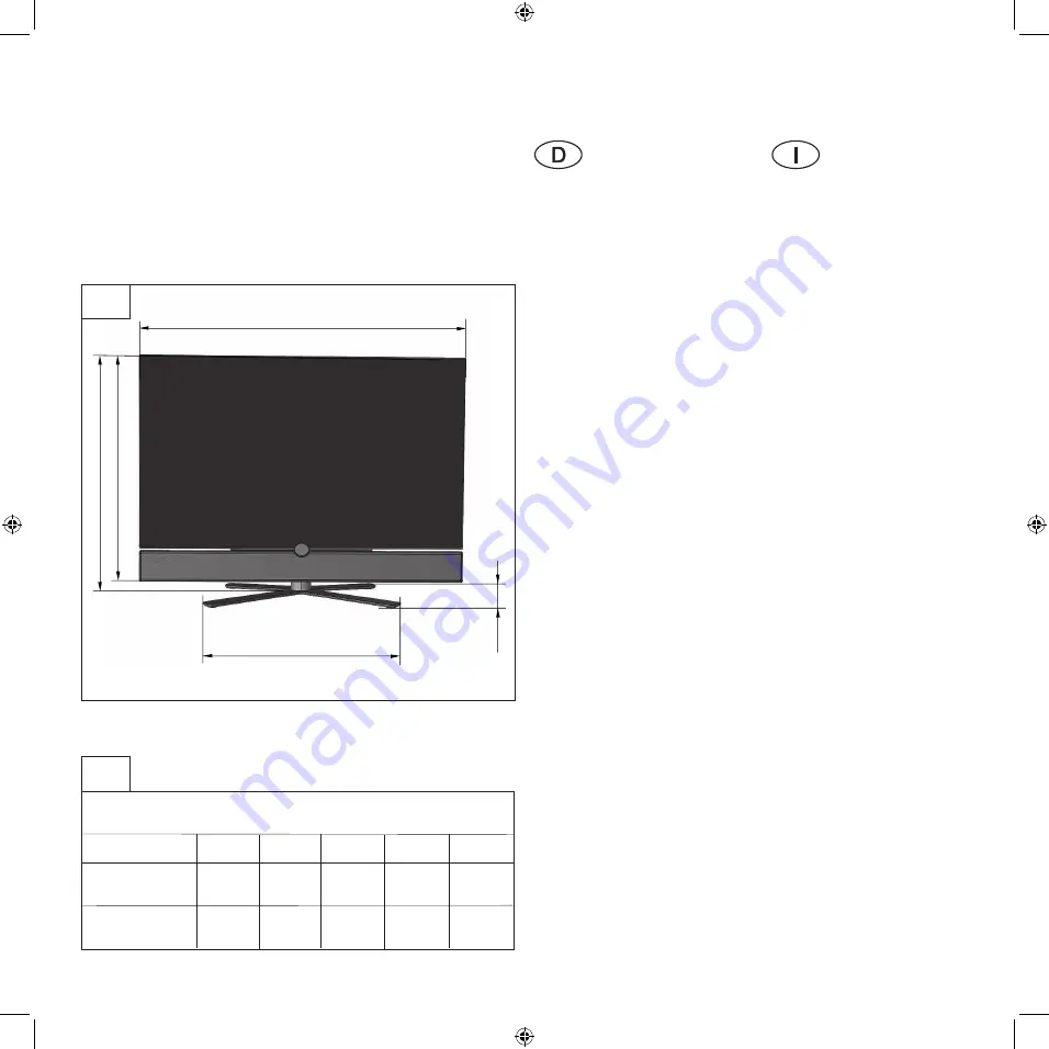 Loewe Table Stand I 40 Sound Installation Instructions Manual Download Page 20