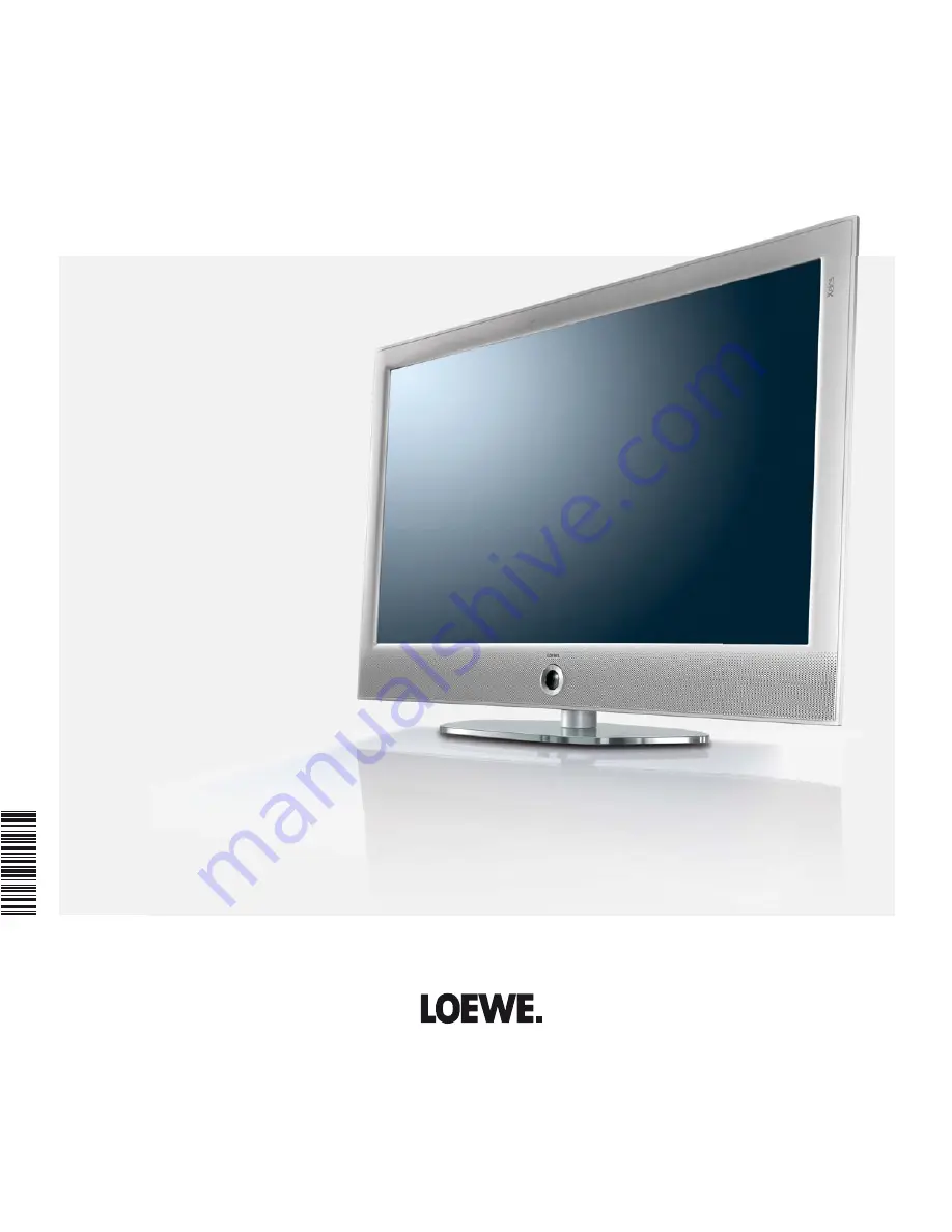 Loewe Xelos 32 Media Operating Instructions Manual Download Page 1