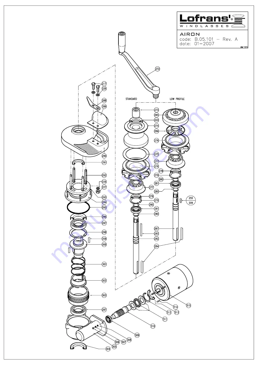 Lofrans AIRON Series Mounting, Operation And Maintenance Instructions Download Page 19