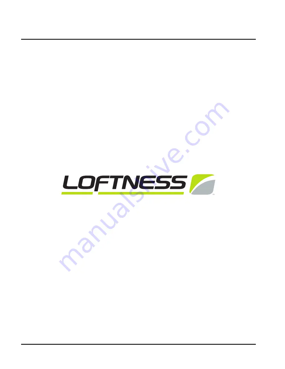 LOFTNESS 180DW Owner'S Manual And Parts Book Download Page 24