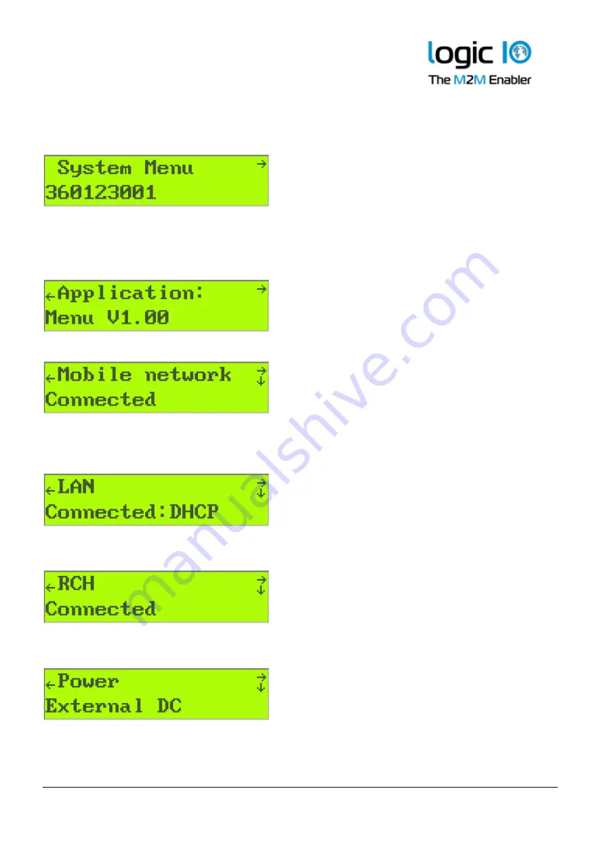 Logic IO RTCU LX4 pro Technical Manual Download Page 24