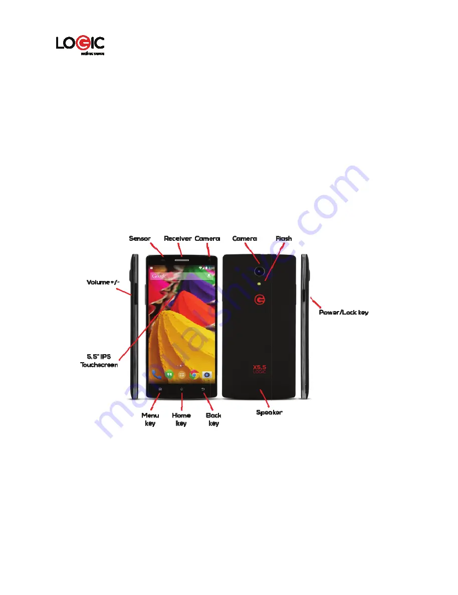 Logic X5.5 SuperSlim Quad Core User Manual Download Page 5