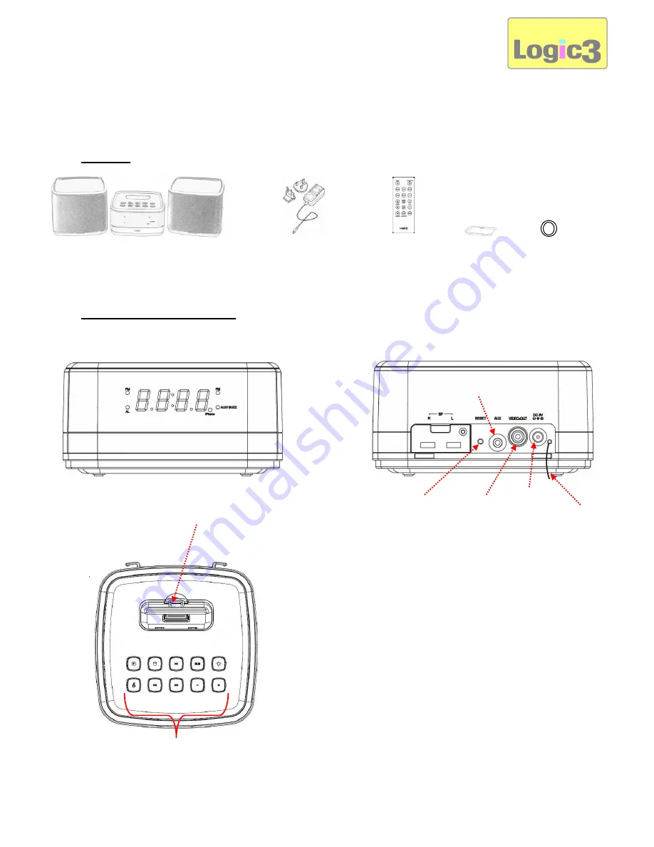 Logic3 i-Station Tower WIS019 User Manual Download Page 15