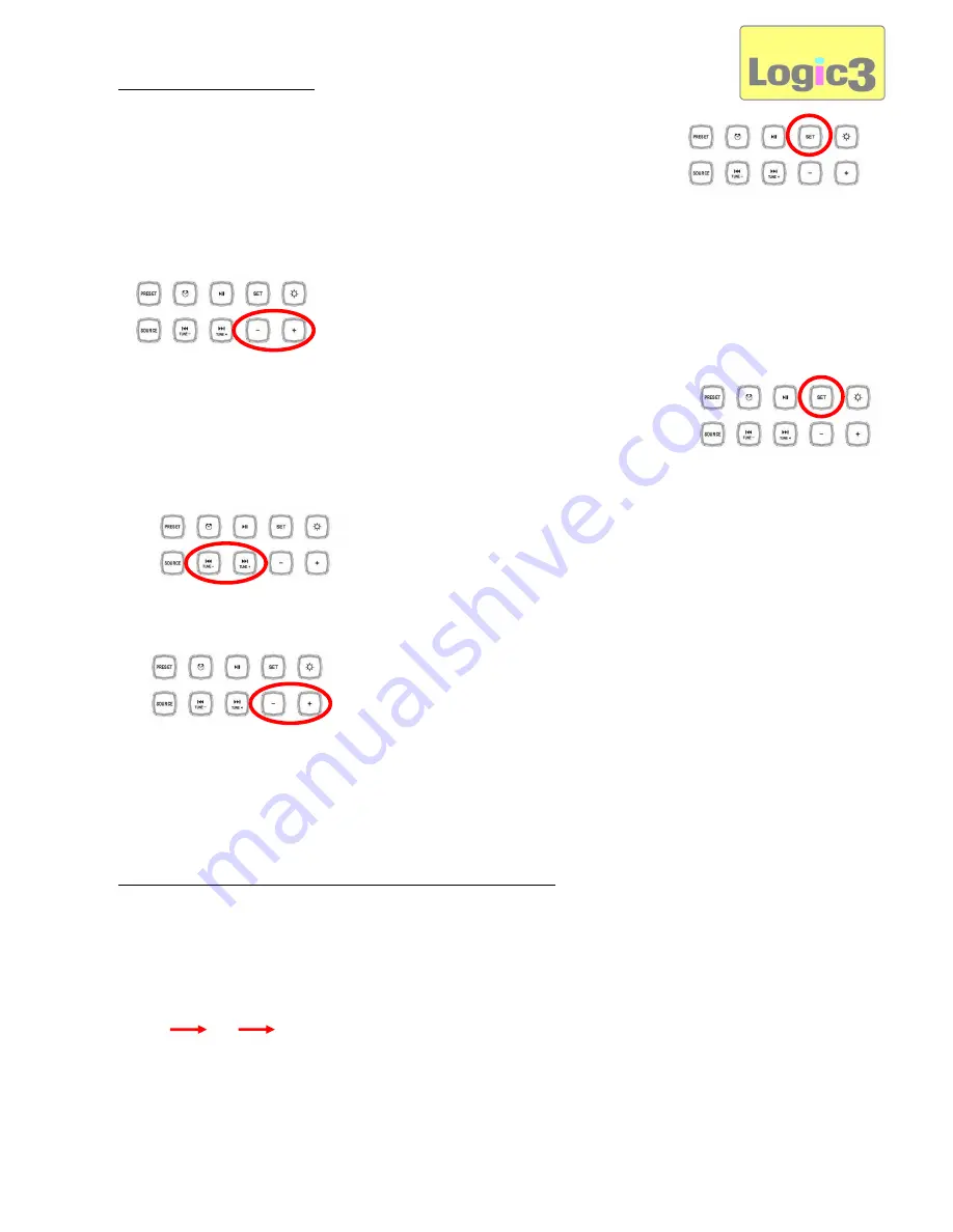 Logic3 i-Station Tower WIS019 User Manual Download Page 18