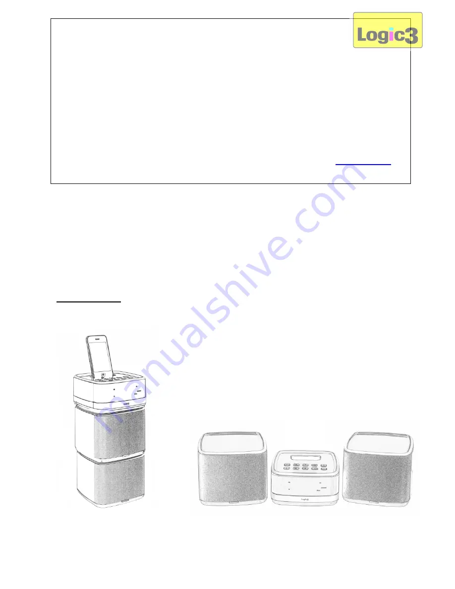 Logic3 i-Station Tower WIS019 User Manual Download Page 30