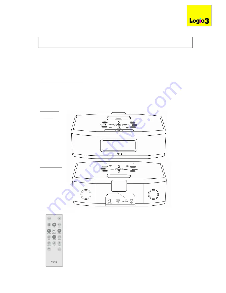 Logic3 MIP190 Скачать руководство пользователя страница 25