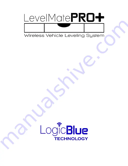 LogicBlue LevelMatePRO+ User Manual Download Page 1