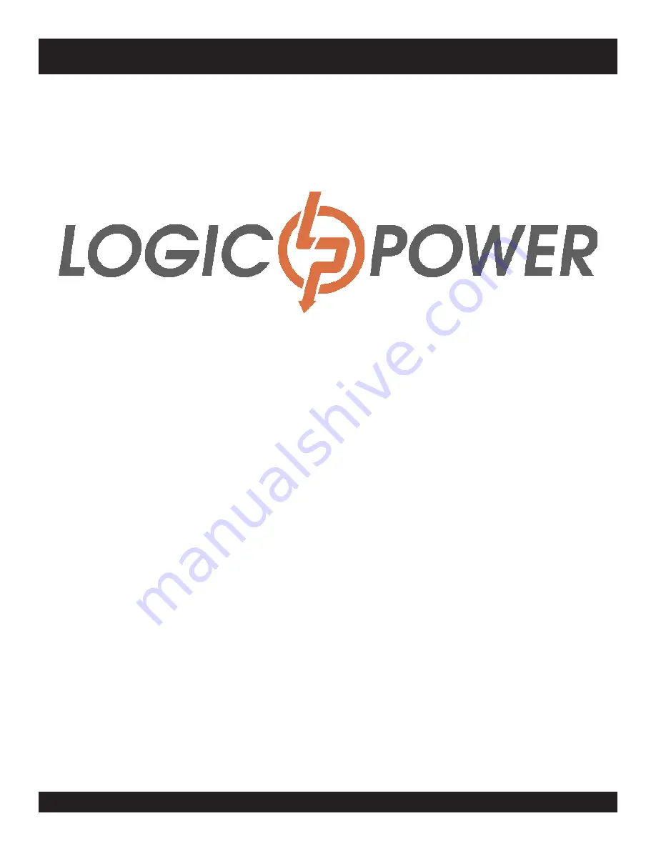 LogicPower LP-1200VA User Manual Download Page 1