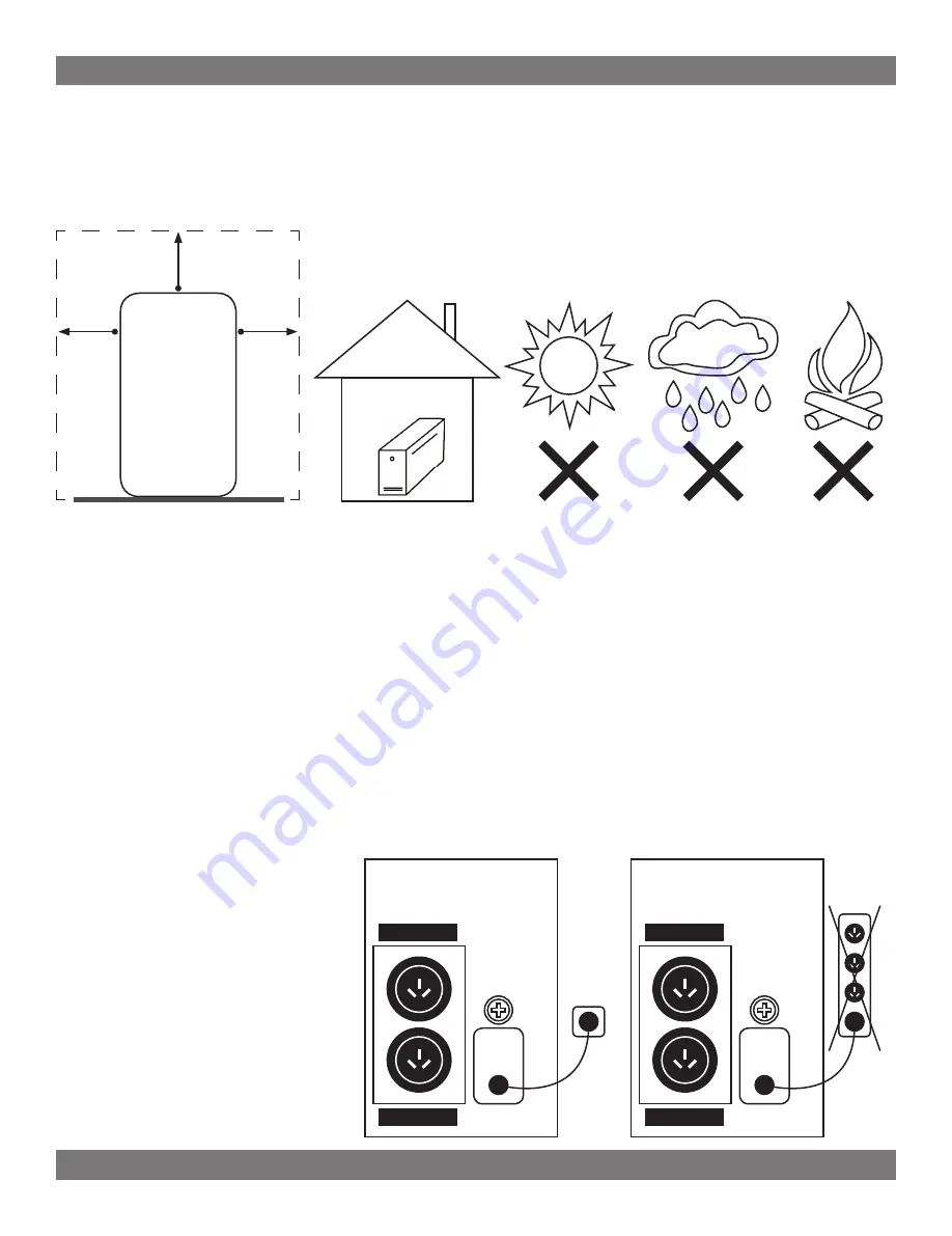 LogicPower LP-1200VA User Manual Download Page 4