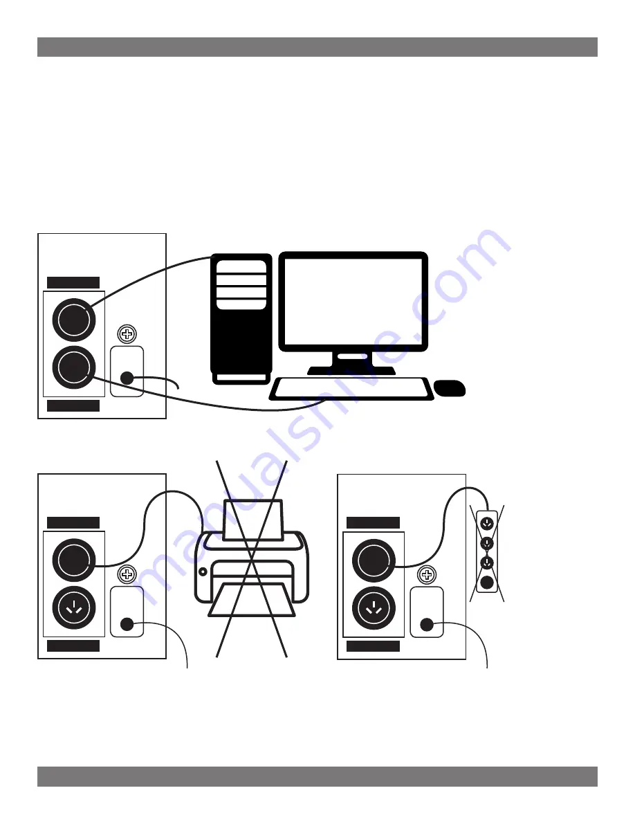 LogicPower LPM-1100VA Скачать руководство пользователя страница 4