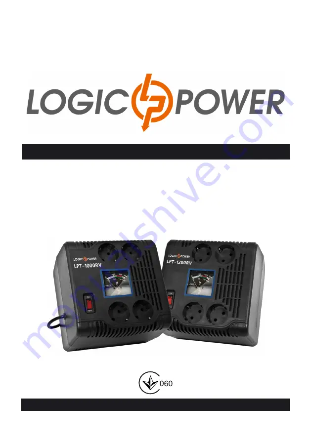 LogicPower LPT- 1000RV Скачать руководство пользователя страница 1