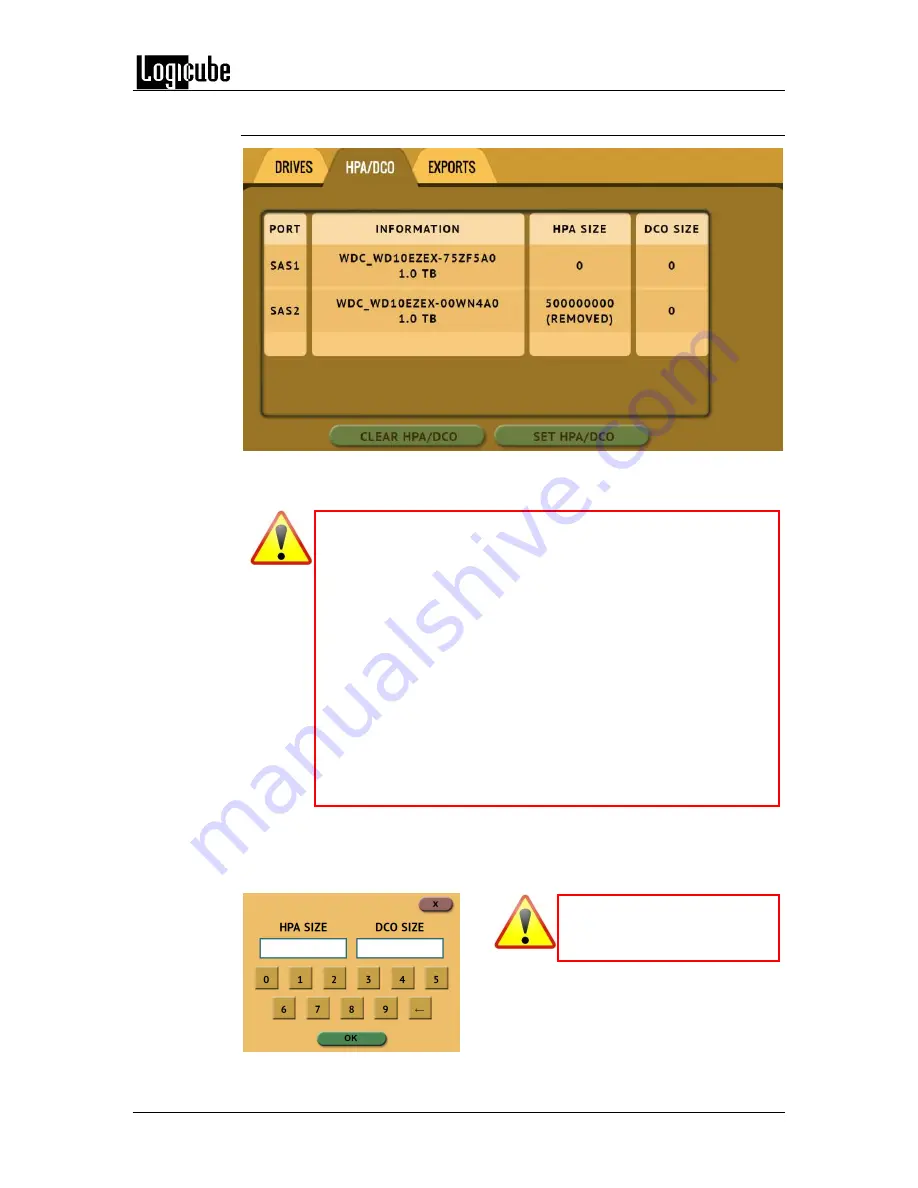 Logicube WriteProtect BAY User Manual Download Page 21