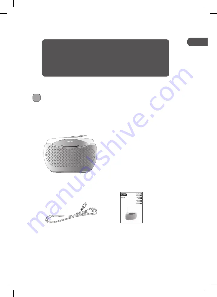 Logik L1RAD11E Instruction Manual Download Page 11