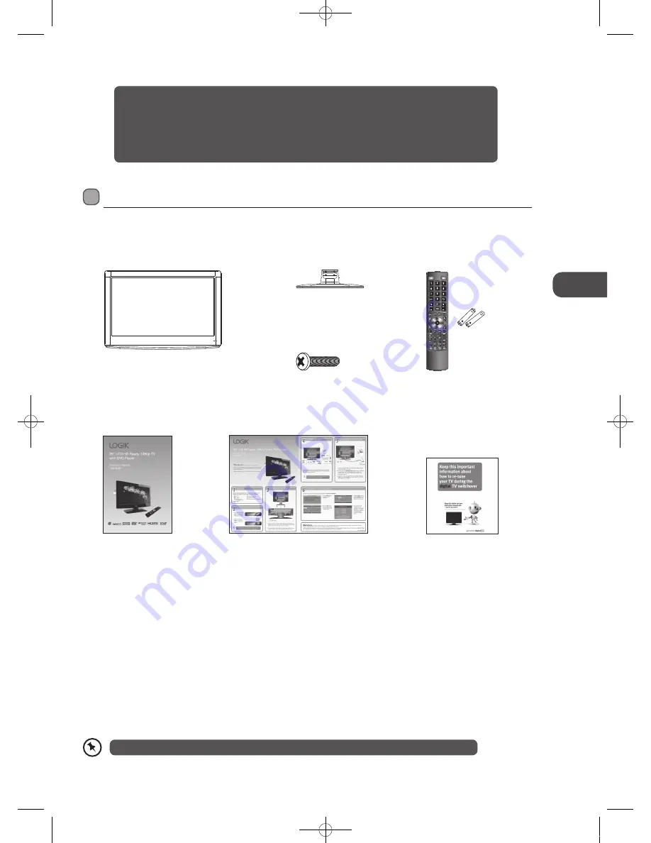 Logik L26DVDB21 Instruction Manual Download Page 5