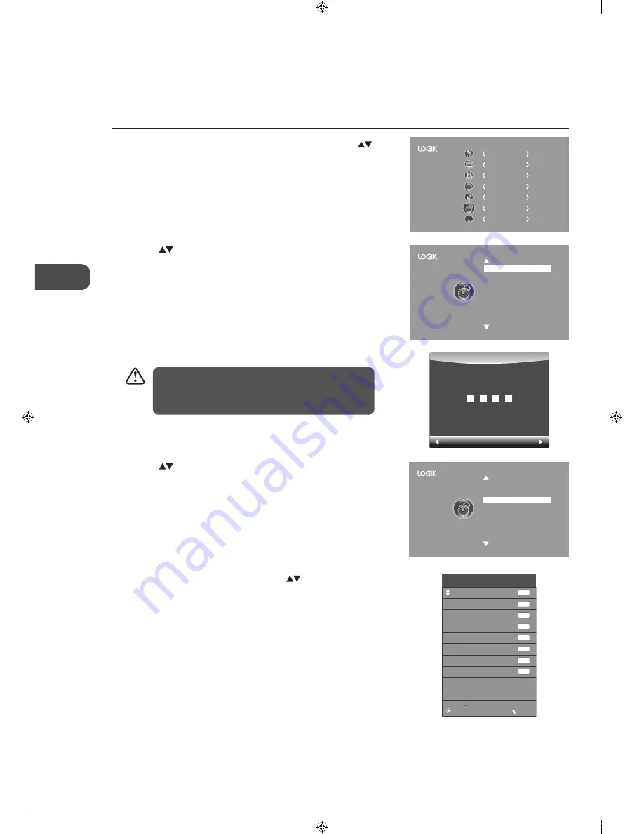 Logik L32HE12 Instruction Manual Download Page 38