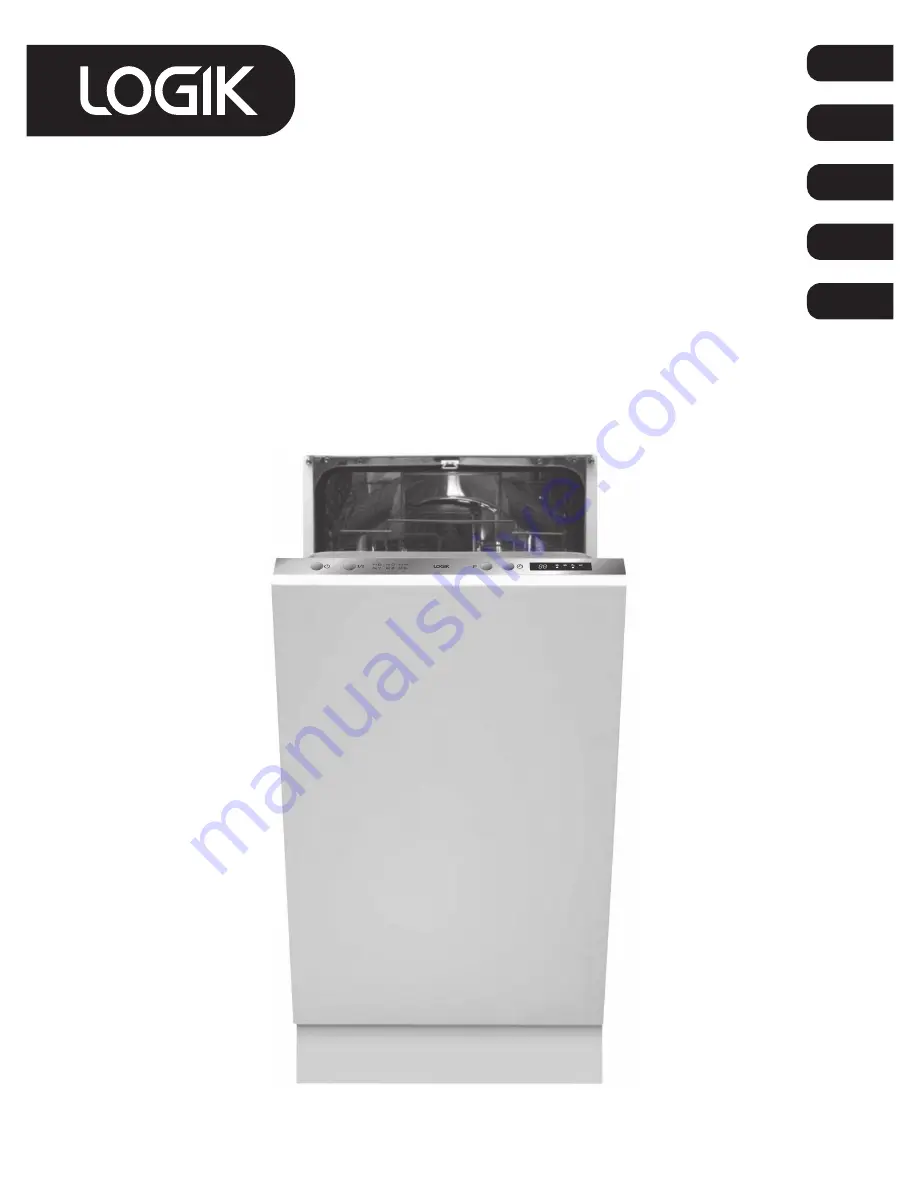 Logik LID45W13N Installation Instructions Manual Download Page 1