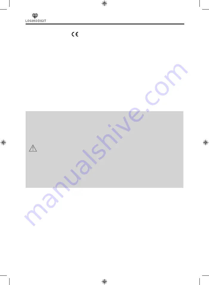 LOGIKODIGIT DM490 User Manual Download Page 3