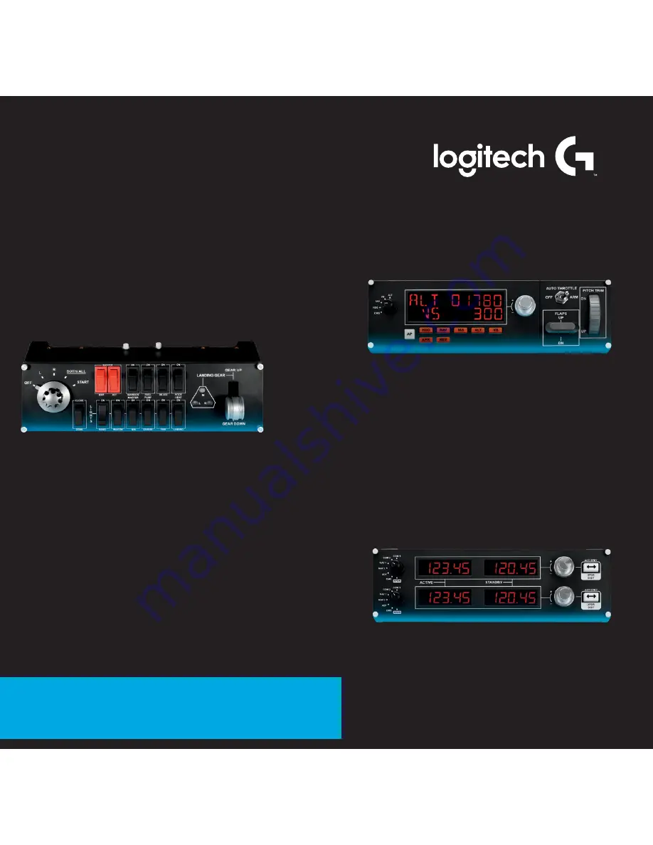 Logitech G FLIGHT RUDDER PEDALS Скачать руководство пользователя страница 16