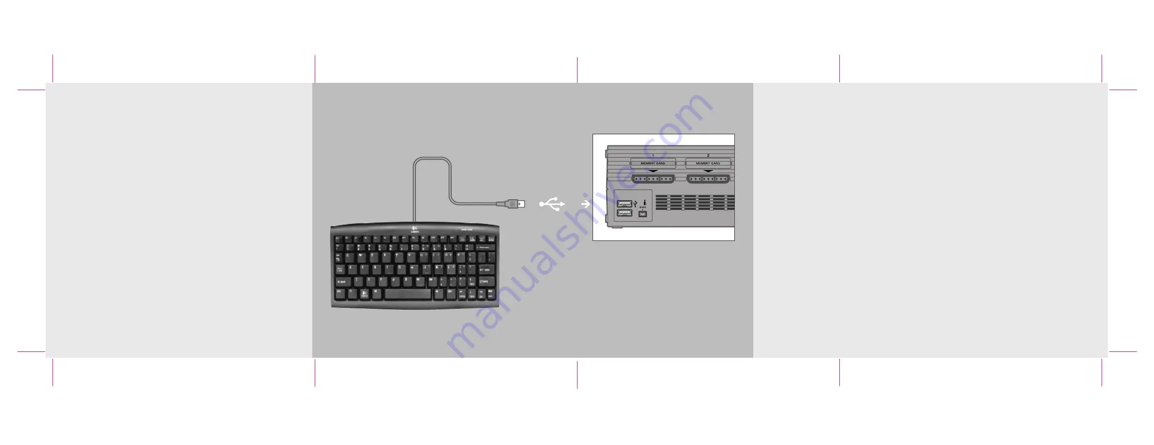 Logitech 920-000324 - USB Keyboard For PlayStation 3 Wired Скачать руководство пользователя страница 2