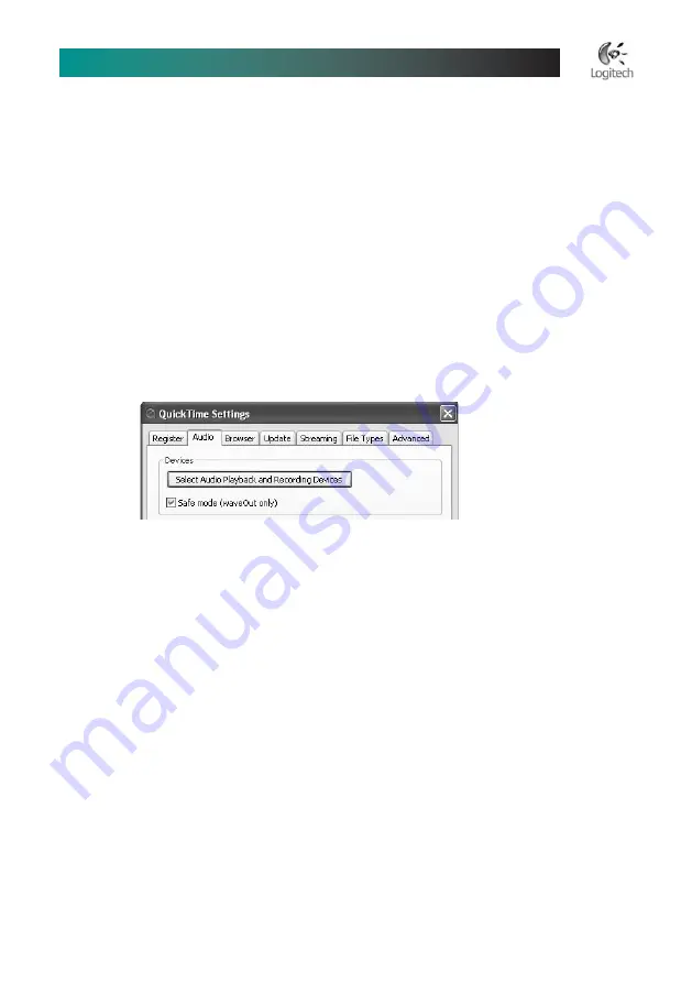 Logitech 966194-0403 - Wireless DJ Music System Remote Control User Manual Download Page 24