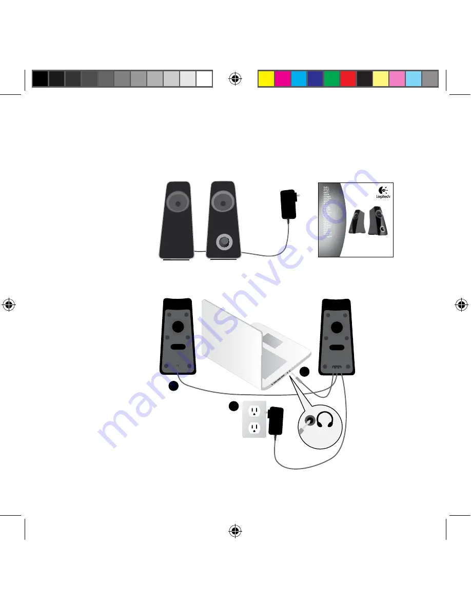 Logitech 980-000329 - Z 320 PC Multimedia Speaker Скачать руководство пользователя страница 47