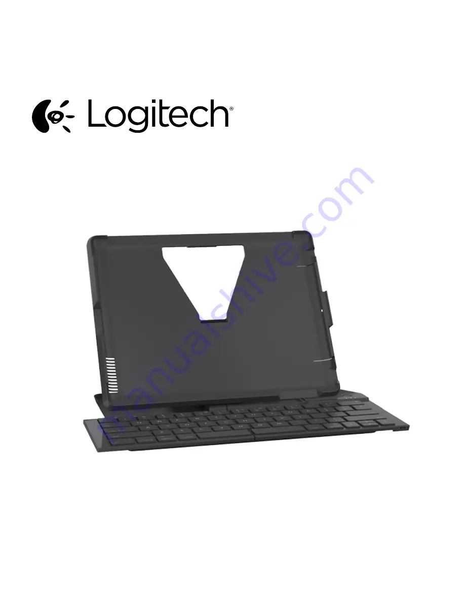 Logitech Fold-Up Keyboard Getting Started Manual Download Page 1