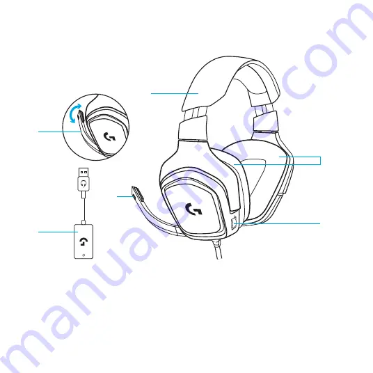 Logitech G431 User Manual Download Page 23