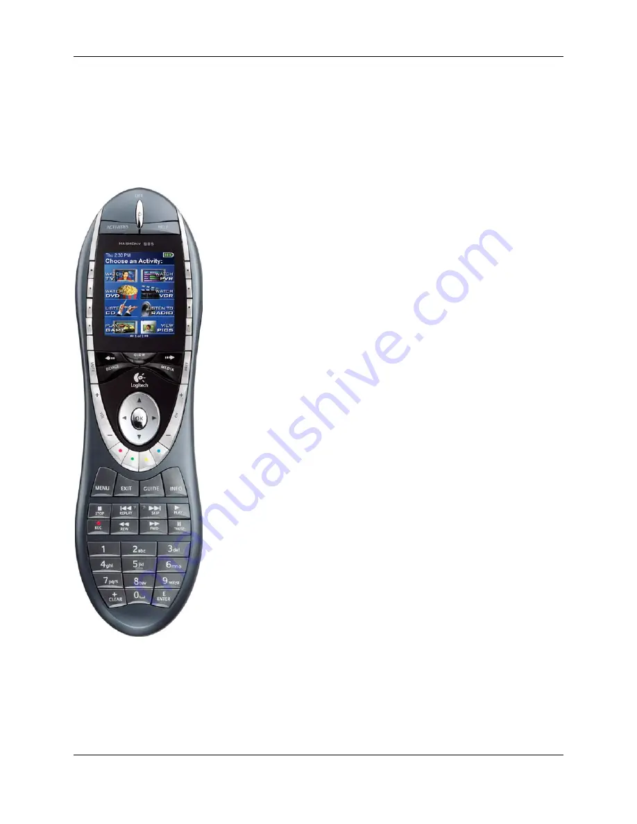 Logitech HARMONY 885 User Manual Download Page 4