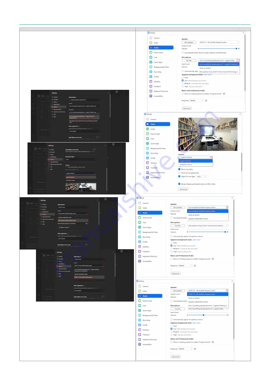 Logitech MeetUp Manual Download Page 2