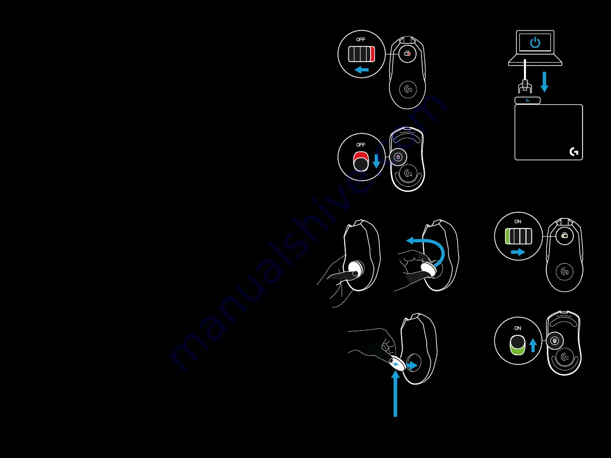 Logitech POWERPLAY Setup Manual Download Page 39