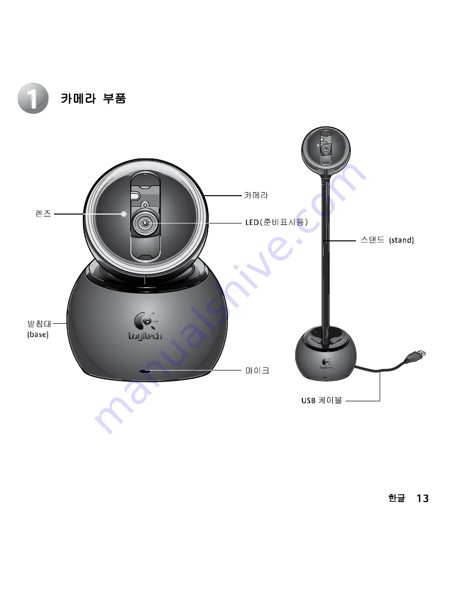 Logitech QuickCam Sphere Скачать руководство пользователя страница 17