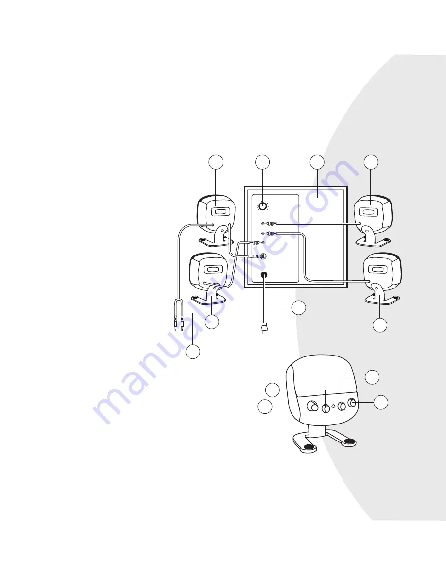 Logitech Z-540 User Manual Download Page 3