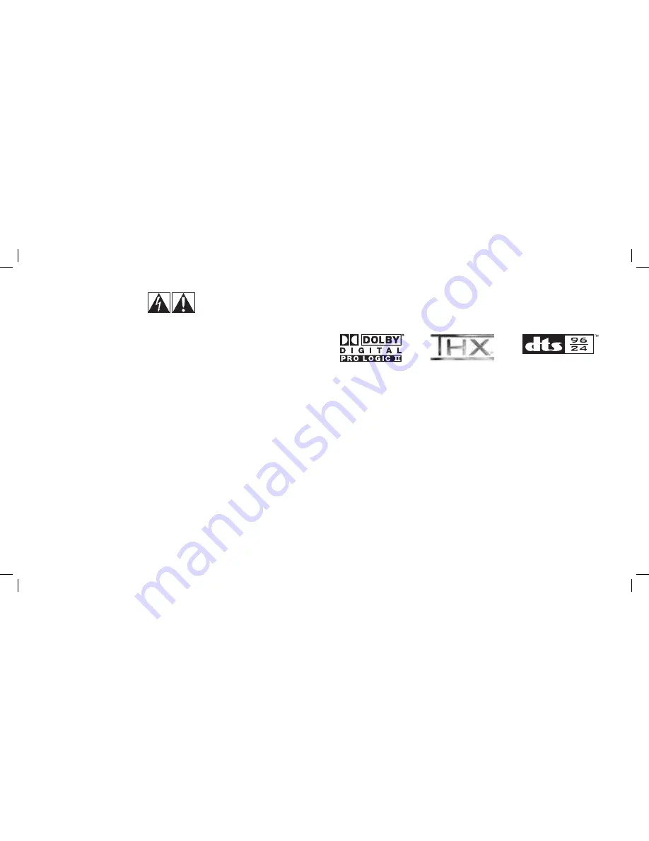 Logitech Z-5450 User Manual Download Page 2