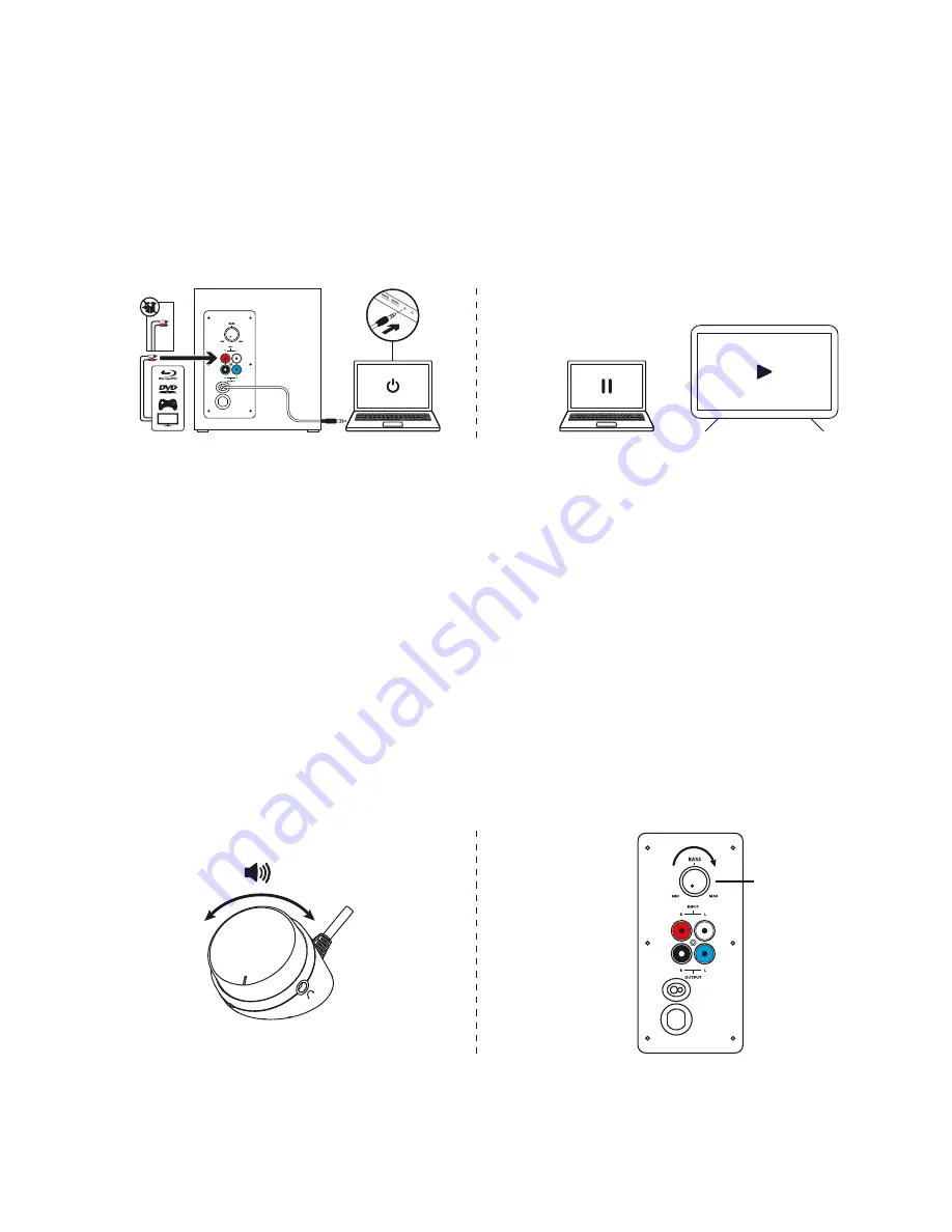 Logitech z333 Complete Setup Manual Download Page 10